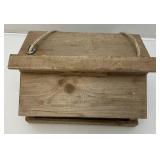 Wooden Outdoor Bird Feeder