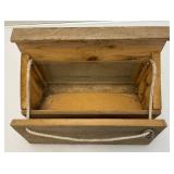 Wooden Outdoor Bird Feeder