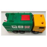 Toy Trucks Including Plastic Garbage Truck And Dump Truck