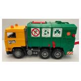 Toy Trucks Including Plastic Garbage Truck And Dump Truck