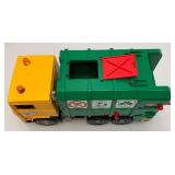 Toy Trucks Including Plastic Garbage Truck And Dump Truck