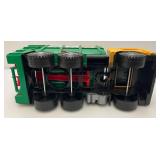 Toy Trucks Including Plastic Garbage Truck And Dump Truck