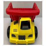 Toy Trucks Including Plastic Garbage Truck And Dump Truck