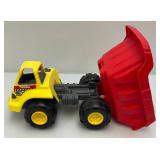 Toy Trucks Including Plastic Garbage Truck And Dump Truck