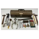 Vintage CRAFTSMAN Tool Box With Tools