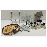 Misc. Large Heavy Glass Mugs , Matchbook Collection And More