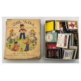 Misc. Large Heavy Glass Mugs , Matchbook Collection And More