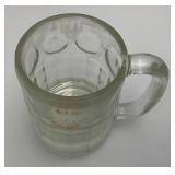 Misc. Large Heavy Glass Mugs , Matchbook Collection And More
