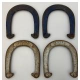 Misc. Outdoor Lot Including Jason Brand Binoculars, Metal Horseshoes, Igloo Minimate Cooler And More