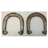 Misc. Outdoor Lot Including Jason Brand Binoculars, Metal Horseshoes, Igloo Minimate Cooler And More