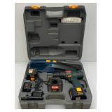 Vintage Ryobi 12 Volt Vacuum Drill Combo Complete In Carrying Case