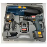 Vintage Ryobi 12 Volt Vacuum Drill Combo Complete In Carrying Case