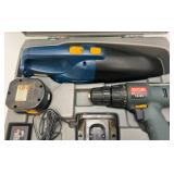 Vintage Ryobi 12 Volt Vacuum Drill Combo Complete In Carrying Case