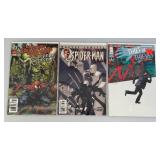 Misc. Comics Including "THE AMAZING SPIDER-MAN" And More (Bagged And Carded)