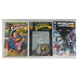Misc. Comics Including "SUPERMAN" And More (Bagged And Carded)