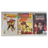 Misc. Comics Including "MACHINE MAN" And More (Bagged And Carded)