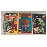 Misc. Comics Including "MACHINE MAN" And More (Bagged And Carded)