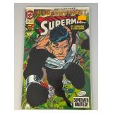 AUTOGRAPHED By  (Don Jergens) 1993 DC Comics SUPERMAN #81 Black Suit, Key Issue (Bagged And Carded)