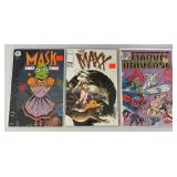 Misc. Comics Including "MASK" And More (Bagged And Carded)