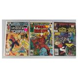 Misc. Comics Including "60,65,75 Cent  SPIDER-MAN" And More (Bagged And Carded)