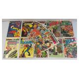 Misc.15, 25, 30 Cent Comics Including "HULK" And More (Bagged And Carded)