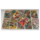 Misc. 30 & 35 Cent Comics Including "THE HULK" And More (Bagged And Carded)