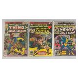 Misc. 30 & 35 Cent Comics Including "THE HULK" And More (Bagged And Carded)