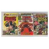 Misc. 30 & 35 Cent Comics Including "THE HULK" And More (Bagged And Carded)