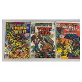 Misc. 35 Cent Comics Including "THE THING" And More (Bagged And Carded)