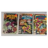 Misc. 35 & 40 Cent Comics Including "MACHINE MAN" And More (Bagged And Carded)