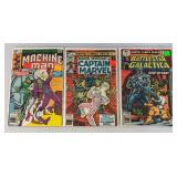 Misc. 35 & 40 Cent Comics Including "MACHINE MAN" And More (Bagged And Carded)