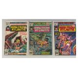 Misc. 35 & 40 Cent Comics Including "MACHINE MAN" And More (Bagged And Carded)