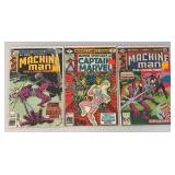 Misc. 35 & 40 Cent Comics Including "BAT-MAN" And More (Bagged And Carded)