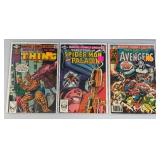Misc. 50 Cent Comics Including "THE THING" And More (Bagged And Carded)