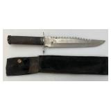 RAMBO Style Knife With Sheath 9" Blade