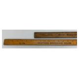 Misc. Garage Items Including Long Aluminum Levels, Long Aluminum Straight Edge Rulers And More
