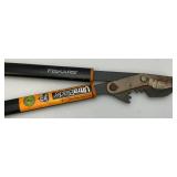 Misc. Garage Items Including Long Aluminum Levels, Long Aluminum Straight Edge Rulers And More