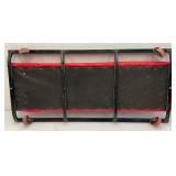 Misc. Garage Items Including Long Aluminum Levels, Long Aluminum Straight Edge Rulers And More