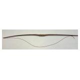 Very Old Indian Archery Evansville Ind. Wooden Recurve Bow