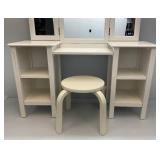 Small Childs Vanity And Chair 38" L  x 41" H x 11" W