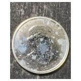 2011 CANADIAN GRIZZLY 1 TROY OZ .9999 FINE SILVER