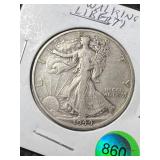 1944-D US WALKING LIBERTY HALF DOLLAR
