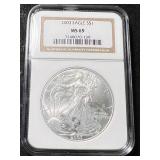 2003 AMERICAN SILVER EAGLE NGC MS69