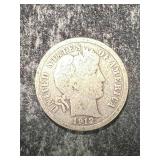 1912-D US BARBER DIME
