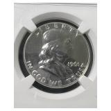 1961 US PROOF FRANKLIN HALF DOLLAR NGC PF67