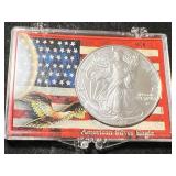 2024 AMERICAN SILVER EAGLE 1 TROY OZ .999 FINE SILVER IN CASE