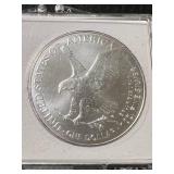 2024 AMERICAN SILVER EAGLE 1 TROY OZ .999 FINE SILVER IN CASE