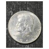 1964 US KENNEDY HALF DOLLAR BU