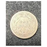 1914-D US BARBER DIME