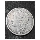 1901-O US MORGAN SILVER DOLLAR
